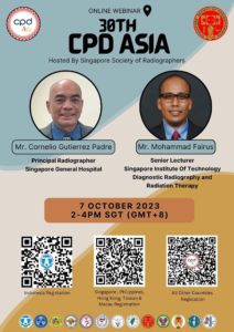 30th Asia CPD Program for Asian Radiologic Technologists' Societies (Hosted by  SSR)