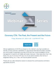 Coronary CTA: The Past, the Present and the Future
