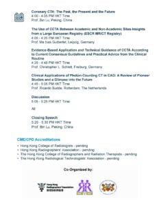 Coronary CTA: The Past, the Present and the Future